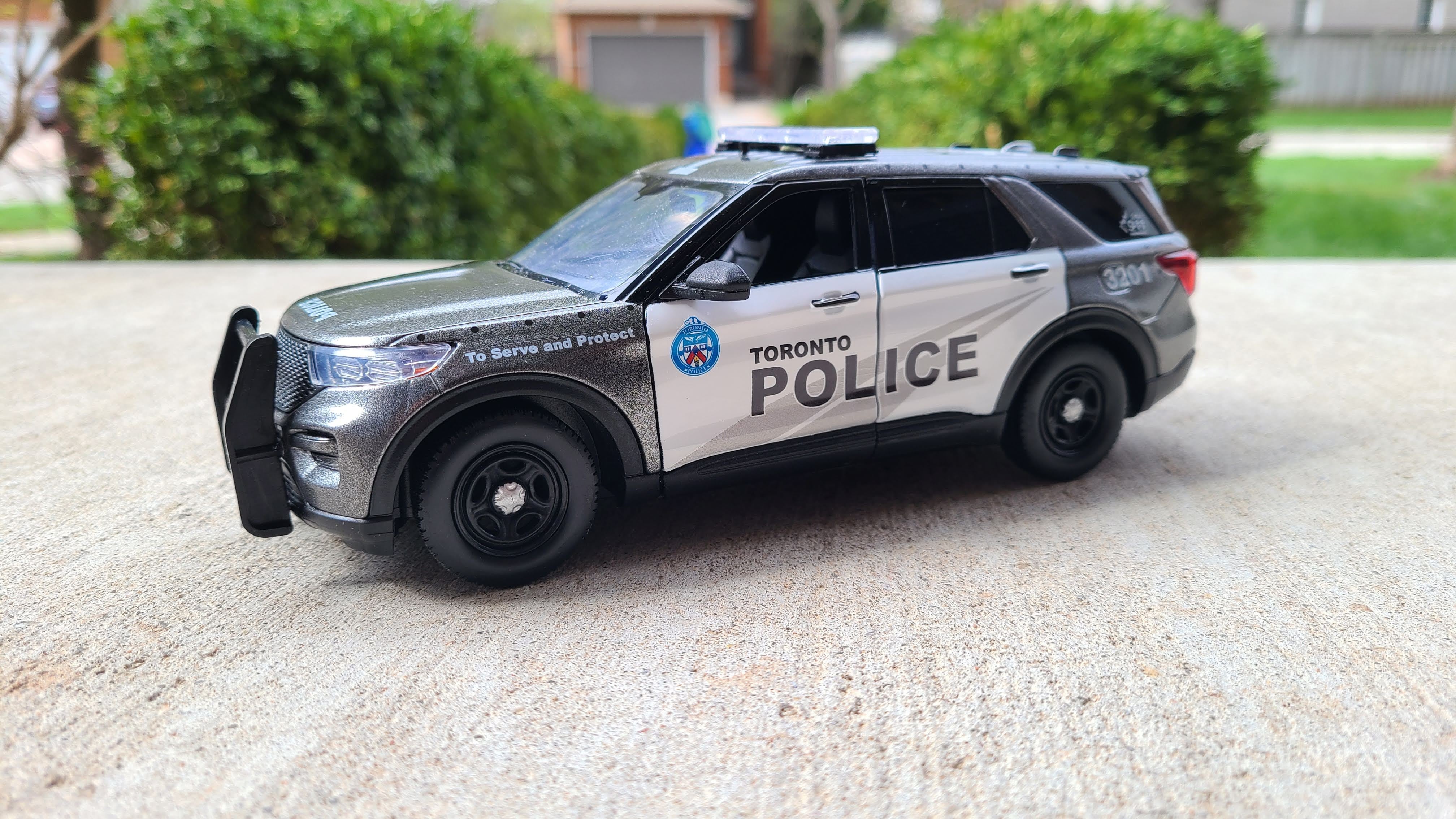 Motormax 1:24 Toronto Police 2022 Ford Interceptor Utility - Gray ...