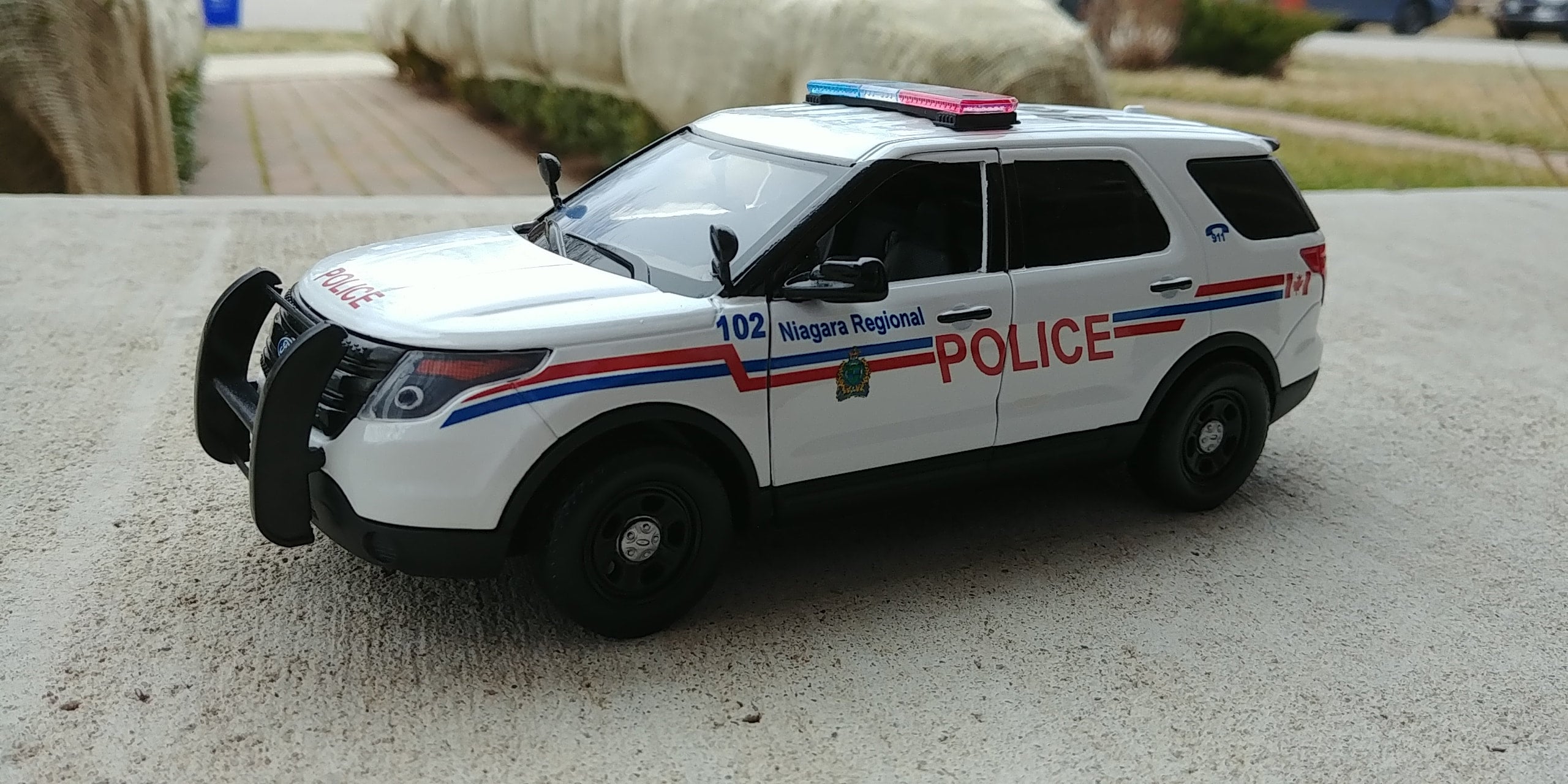 Auto Police Motormax 1:24 2022 Ford Police Interceptor Utility Los